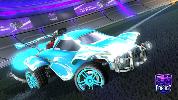 A Rocket League car design from Ryder253