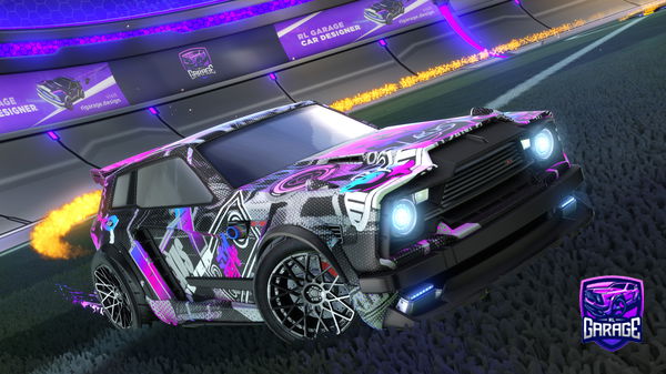 A Rocket League car design from Erroron7372