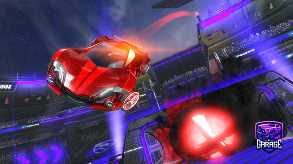 A Rocket League car design from Heiden131