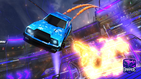 A Rocket League car design from MuiryXz