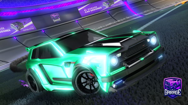 A Rocket League car design from CarlosBrescianiXboX