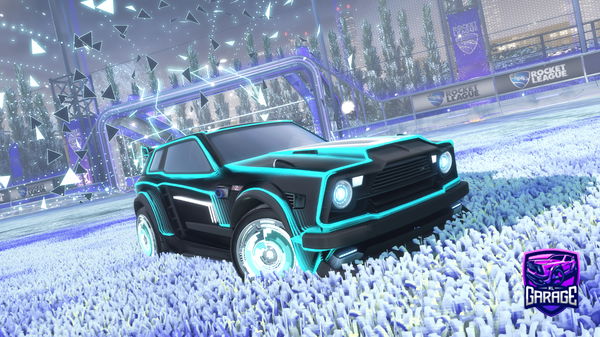 A Rocket League car design from turbo492