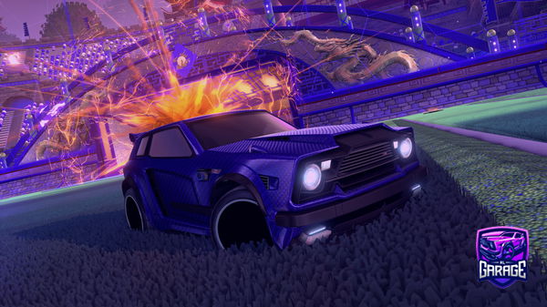 A Rocket League car design from Remained99