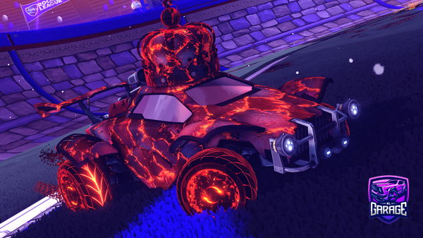 A Rocket League car design from Jordan_Robles