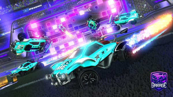 A Rocket League car design from Tengen1774