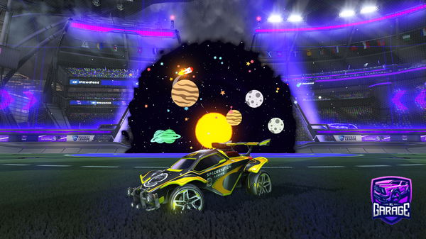 A Rocket League car design from Nigelvictory
