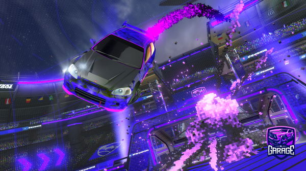 A Rocket League car design from ScuffedMuffin