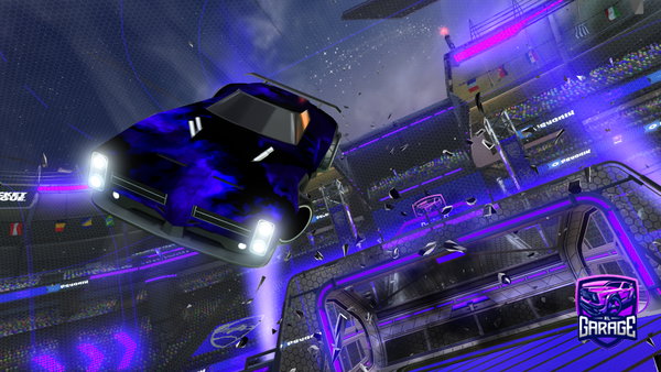 A Rocket League car design from JLP2
