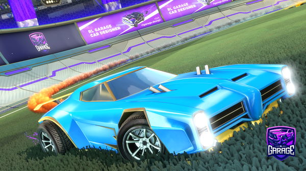 A Rocket League car design from ARS32