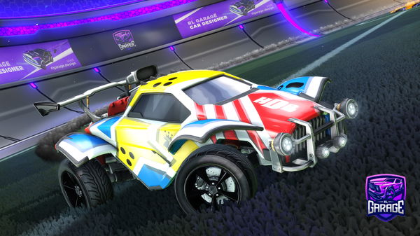 A Rocket League car design from kikopro_Xx