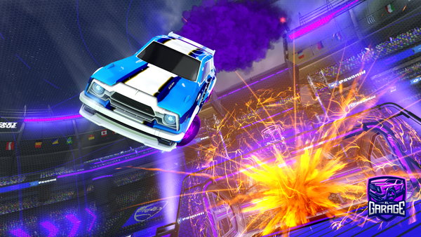 A Rocket League car design from Crustacegrognon