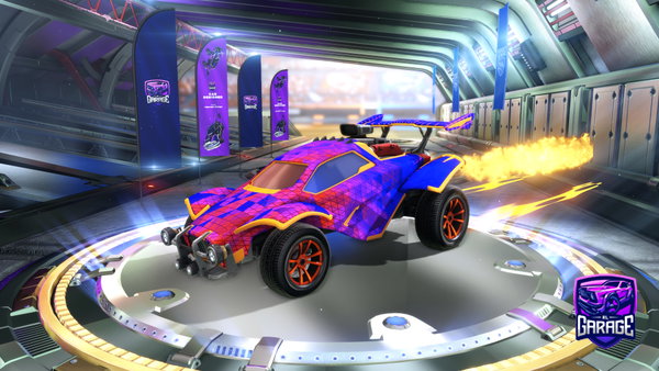 A Rocket League car design from ChasingWorm