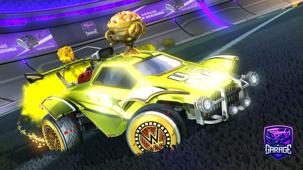 A Rocket League car design from fugo38