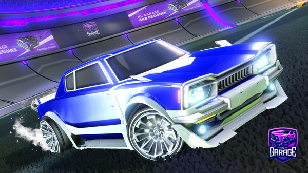 A Rocket League car design from Asgard114
