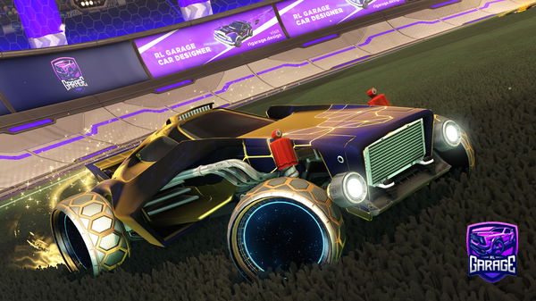 A Rocket League car design from LeKriliq