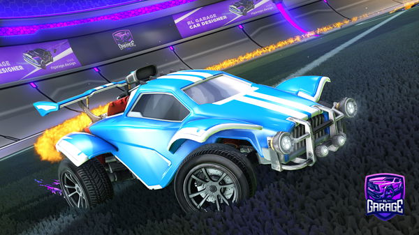 A Rocket League car design from QwertusGHG