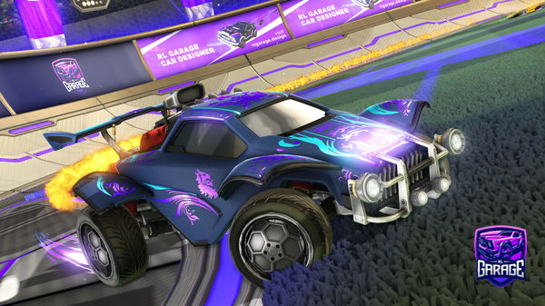A Rocket League car design from Nanpek
