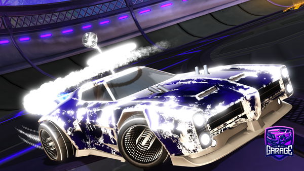 A Rocket League car design from Skyzorgpg