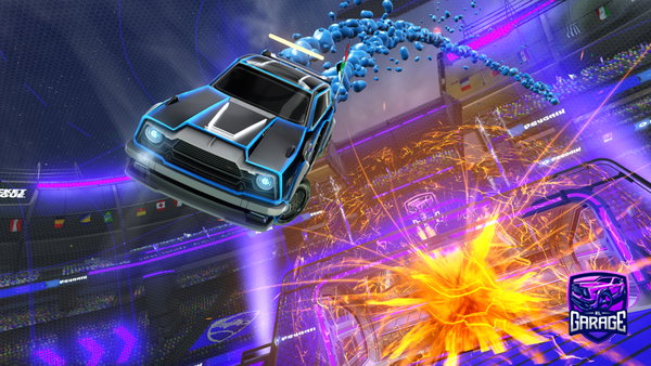 A Rocket League car design from mohakona
