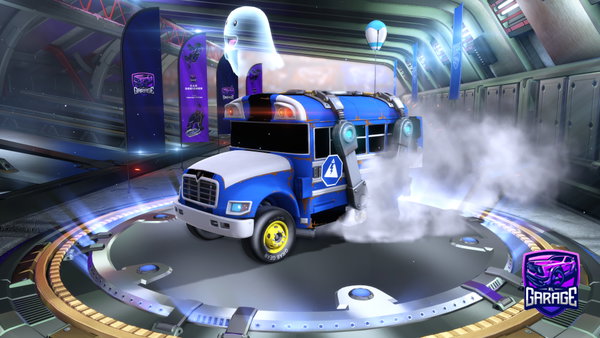 A Rocket League car design from xxghstgameztm3