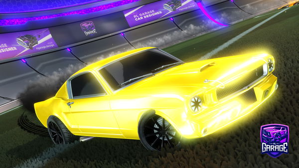 A Rocket League car design from cdxs