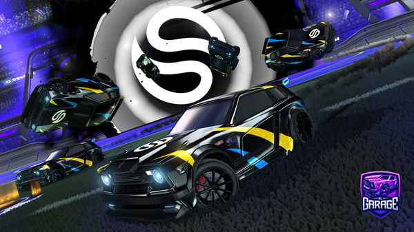 A Rocket League car design from NinjazzPL