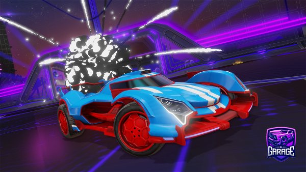 A Rocket League car design from Augiefrog_Twitch