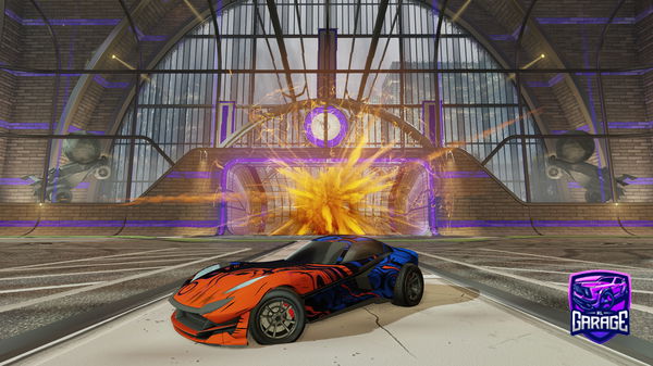 A Rocket League car design from Phycici