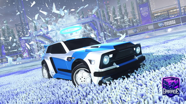 A Rocket League car design from F4_DragonMankake