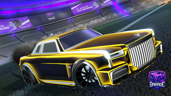 A Rocket League car design from baby_noodles