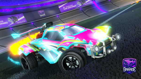 A Rocket League car design from forketRL