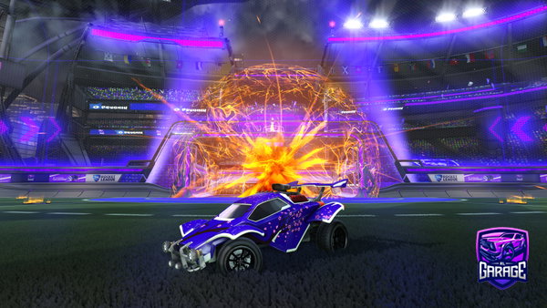 A Rocket League car design from Fire___slayer2107