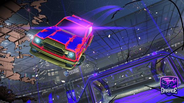 A Rocket League car design from megoat_24