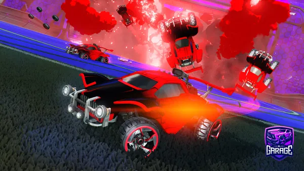 A Rocket League car design from AmaniOfValor