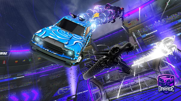 A Rocket League car design from jurdegamer