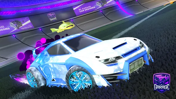 A Rocket League car design from wibbleWobble454