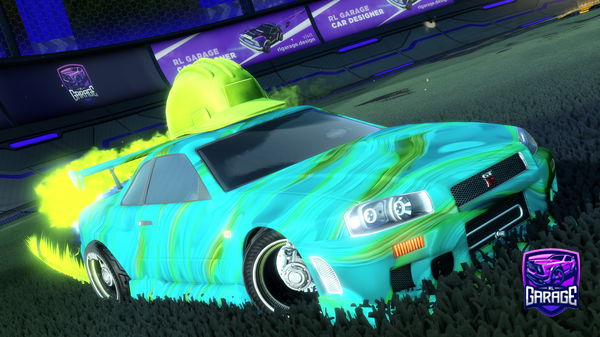 A Rocket League car design from Pj_sqaud