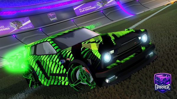 A Rocket League car design from umokitzme