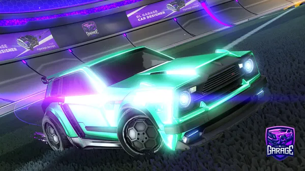 A Rocket League car design from Spicydead0987