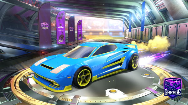 A Rocket League car design from ChatDisabled-RL
