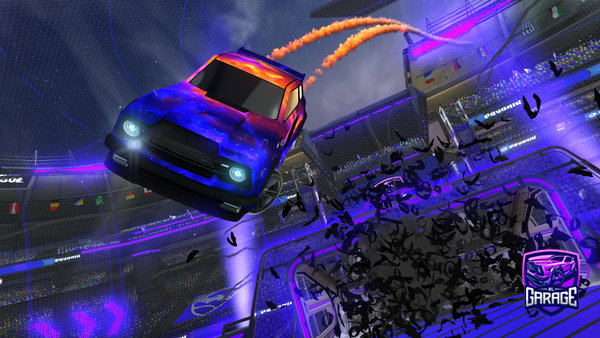 A Rocket League car design from nate1376363