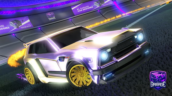 A Rocket League car design from LouinaldoCR7