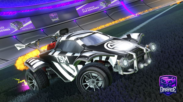 A Rocket League car design from BO10STY