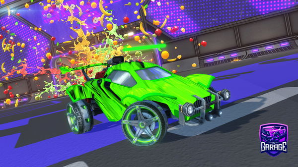 A Rocket League car design from Aleco911