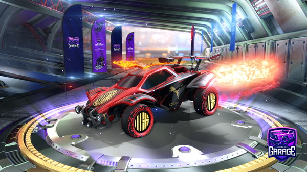 A Rocket League car design from CrashnSmash