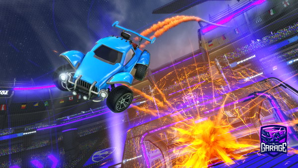 A Rocket League car design from azoz_alsady