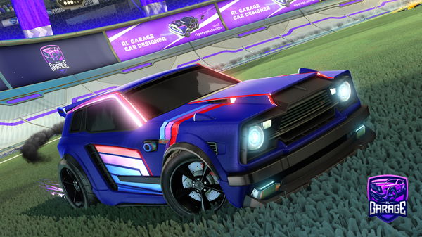 A Rocket League car design from Vetehine22