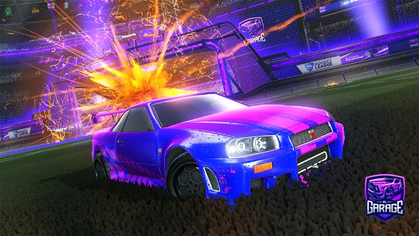 A Rocket League car design from King-worf-2