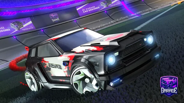 A Rocket League car design from themasonator876