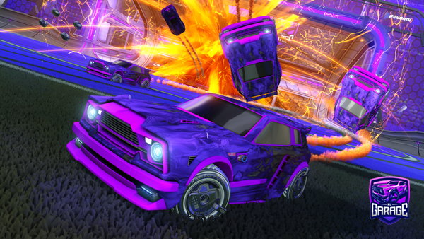 A Rocket League car design from teitogl11